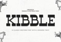 Kibble Font - Featured Image