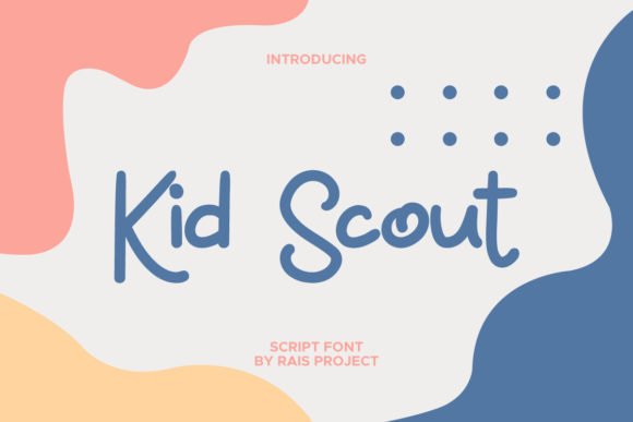 Kid Scout Font - Featured Image