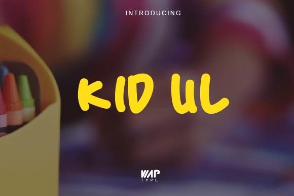 Kid Ul  Font - Featured Image