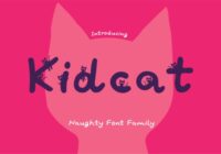 Kidcat Font - Featured Image