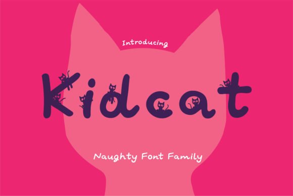 Kidcat Font - Featured Image