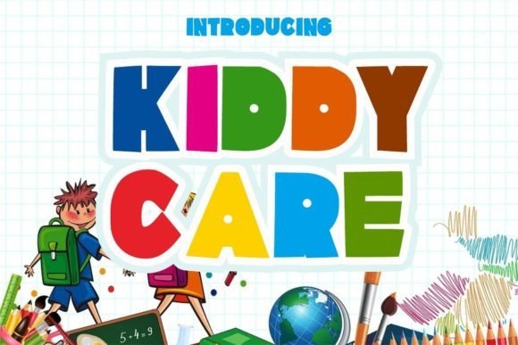 Kiddy Care Font - Featured Image