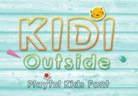 Kidi Outside Font - Featured Image