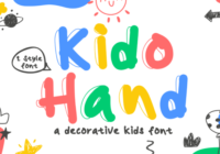 Kido Hand Font - Featured Image