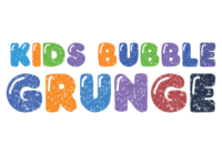 Kids Bubble Grunge Font - Featured Image