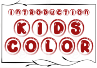 Kids Color Font - Featured Image