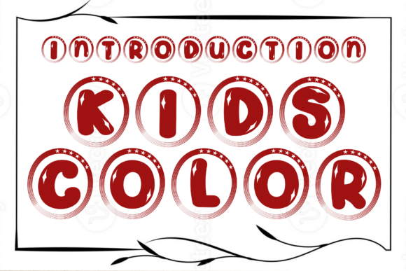 Kids Color Font - Featured Image