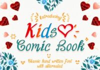Kids Comic Book Font - Featured Image