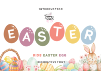 Kids Easter Egg Font - Featured Image