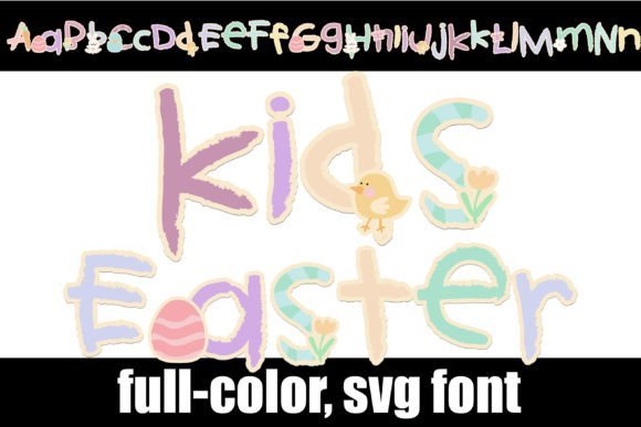 Kids Easter Font - Featured Image