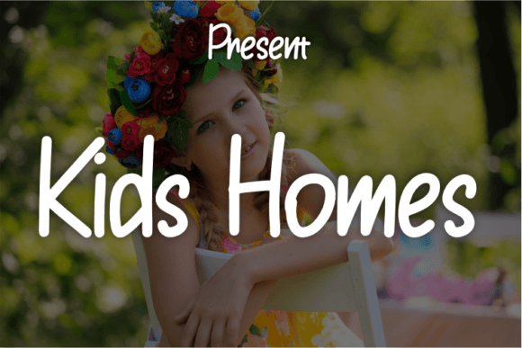 Kids Homes Font - Featured Image