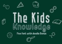Kids Knowledge Family Font - Featured Image