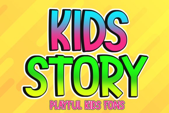 Kids Story Font - Featured Image