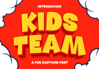 Kids Team Font - Featured Image