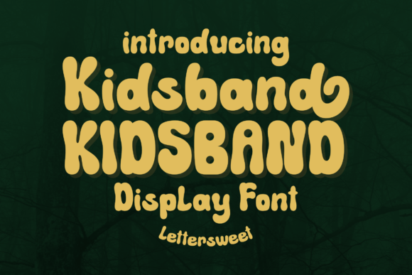 Kidsband Font - Featured Image