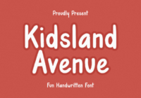 Kidsland Avenue Font - Featured Image