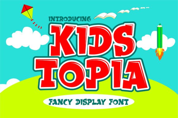Kidstopia Font - Featured Image