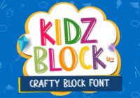 Kidz Block Font - Featured Image