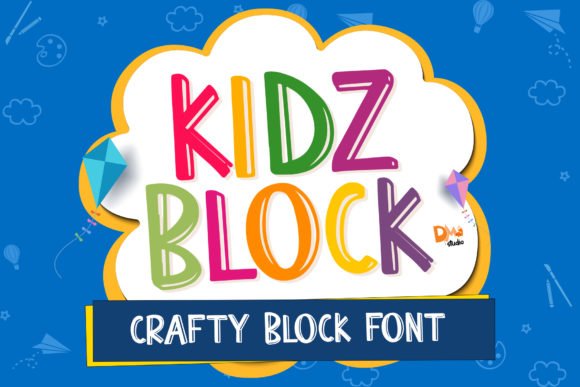 Kidz Block Font - Featured Image