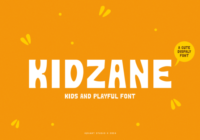 Kidzane Font - Featured Image