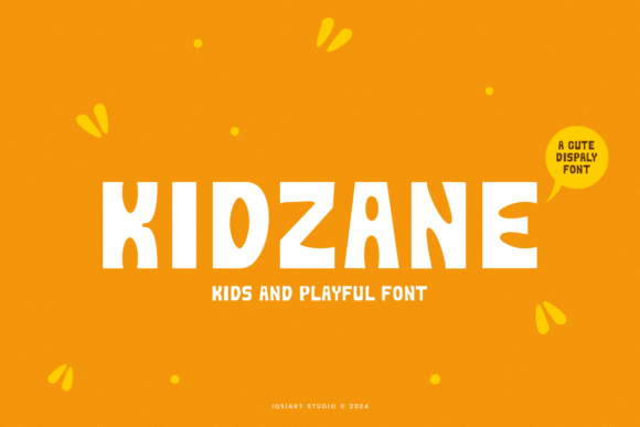 Kidzane Font - Featured Image