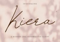 Kiera Font - Featured Image