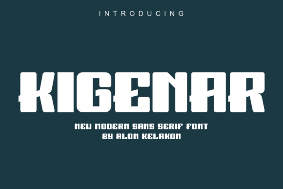 Kigenar Font - Featured Image