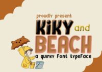Kiky and Beach Font - Featured Image