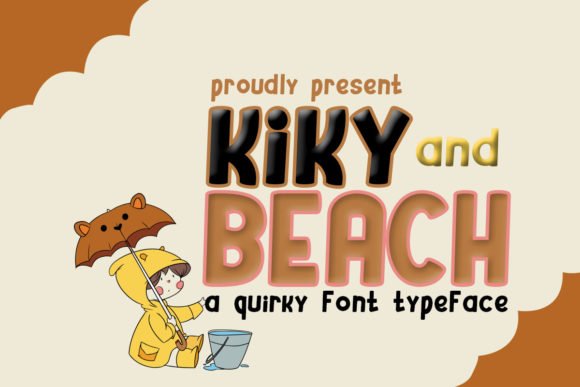 Kiky and Beach Font - Featured Image