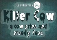 Killer Cow Font - Featured Image
