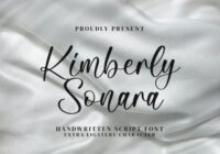 Kimberly Sonara Font - Featured Image