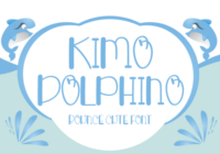 Kimo Dolphino Font - Featured Image