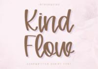 Kind Flow Font - Featured Image