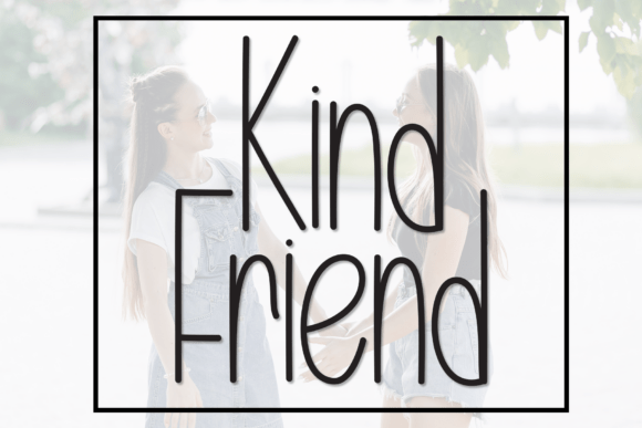 Kind Friend Font - Featured Image