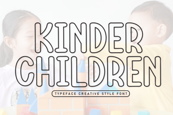 Kinder Children Font - Featured Image