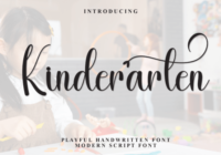 Kinderarten Font - Featured Image