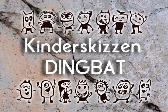 Kinderskizzen Font - Featured Image