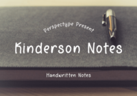 Kinderson Notes Font - Featured Image