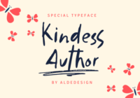 Kindess Author Font - Featured Image