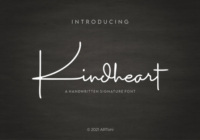 Kindheart Font - Featured Image