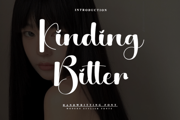 Kinding Bitter Font - Featured Image