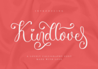 Kindlove Font - Featured Image