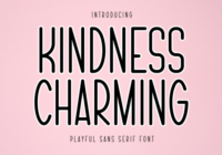 Kindness Charming Font - Featured Image