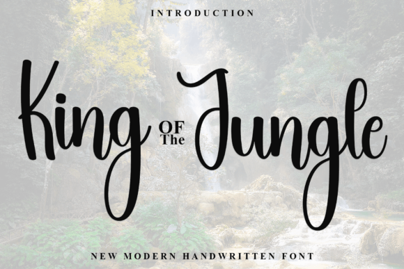 King Jungle Font - Featured Image