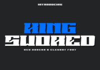King Swored Font - Featured Image