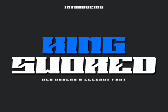 King Swored Font - Featured Image