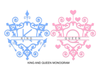 King and Queen Monogram Font - Featured Image