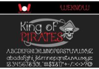 King of Pirates Font - Featured Image