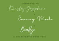 Kinsley, Sweeney, Brooklyn Trio Font - Featured Image