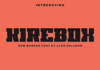 Kirebox Font - Featured Image